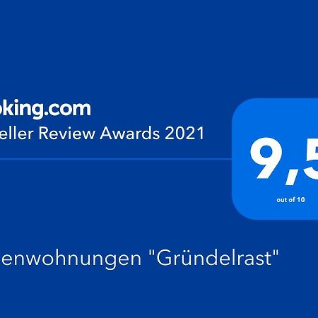 Ferienwohnungen "Gruendelrast" Prossen Exterior foto